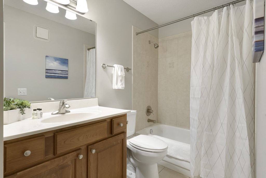 Luxurious Bathroom at The Riverwood, Minnesota