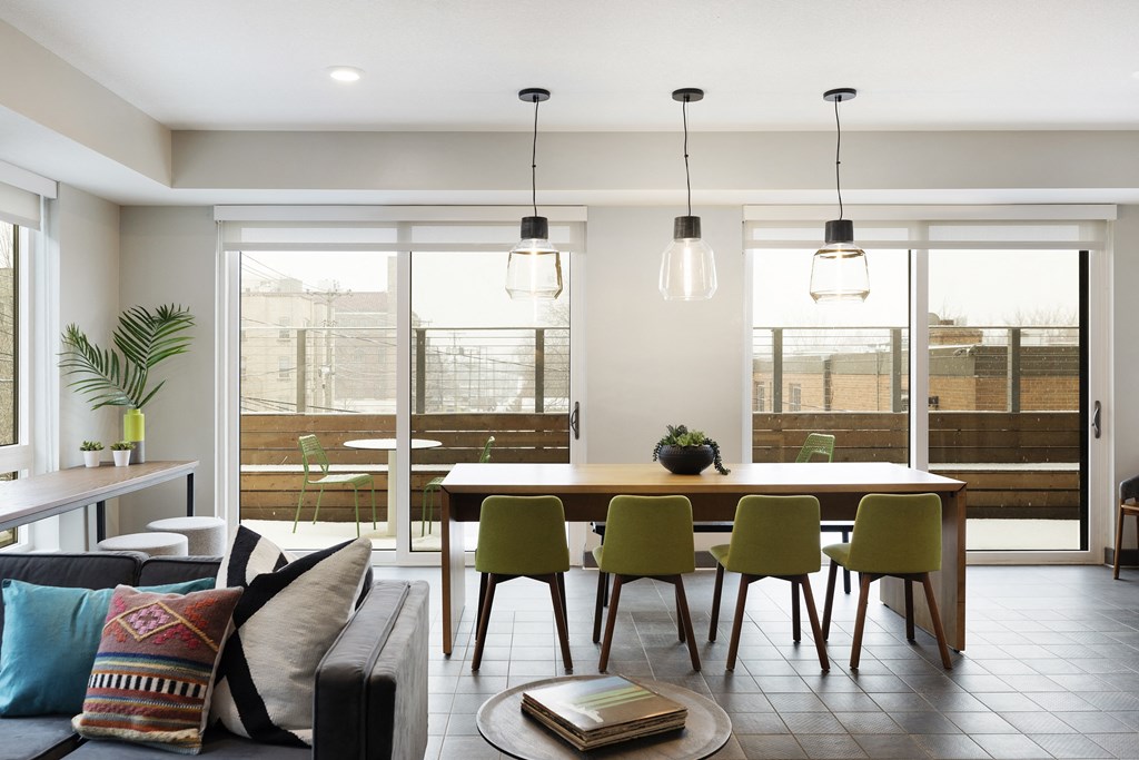 Daylight in apartment at The Whit, Minneapolis, MN, 55404