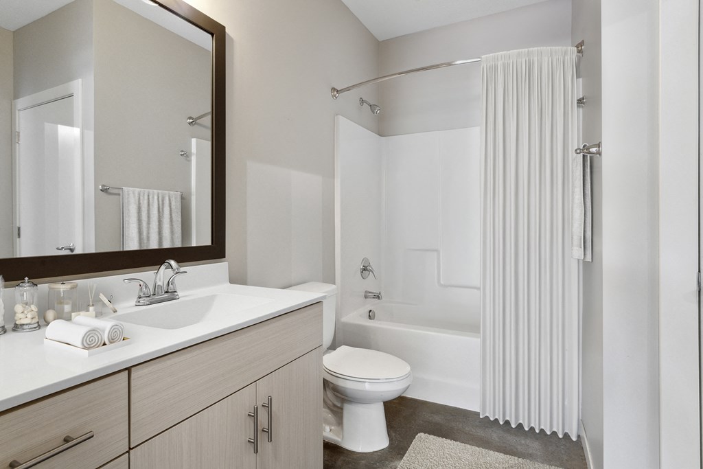 Luxurious Bathroom at The Whit, Minnesota