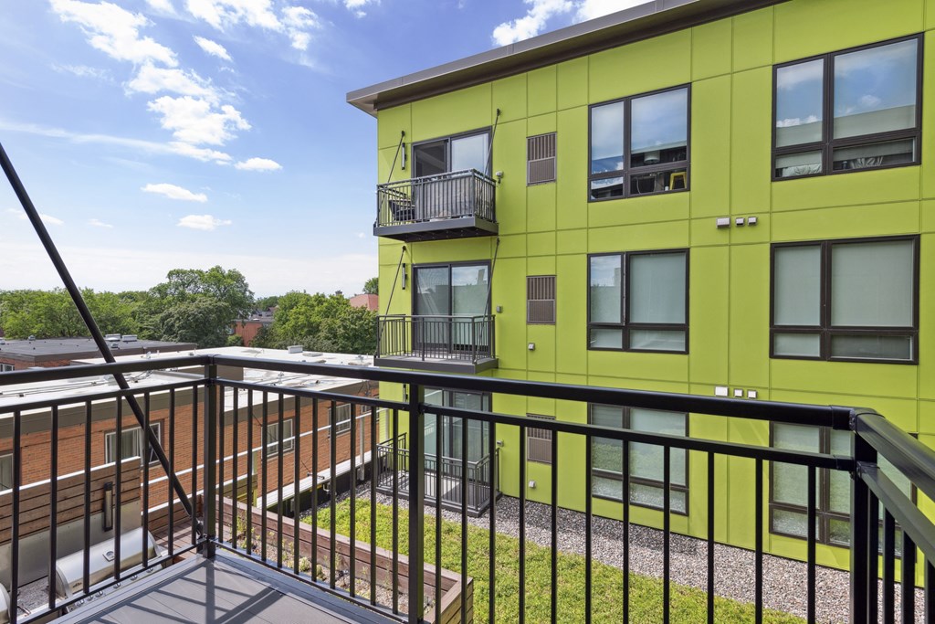 Large Balcony at The Whit, Minneapolis, Minnesota
