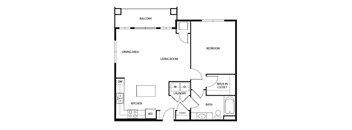 Evans Meadows Apartments in Elk River, MN 1 Bedroom 1 Bath 