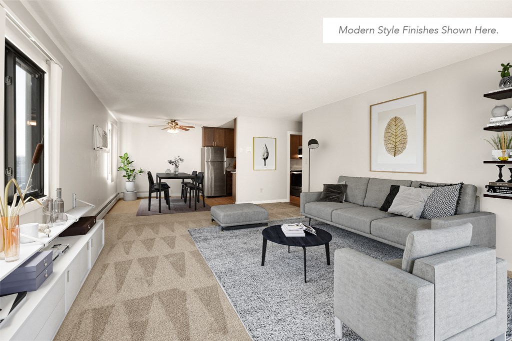 Living Room area at Villages on McKnight, St. Paul, Minnesota