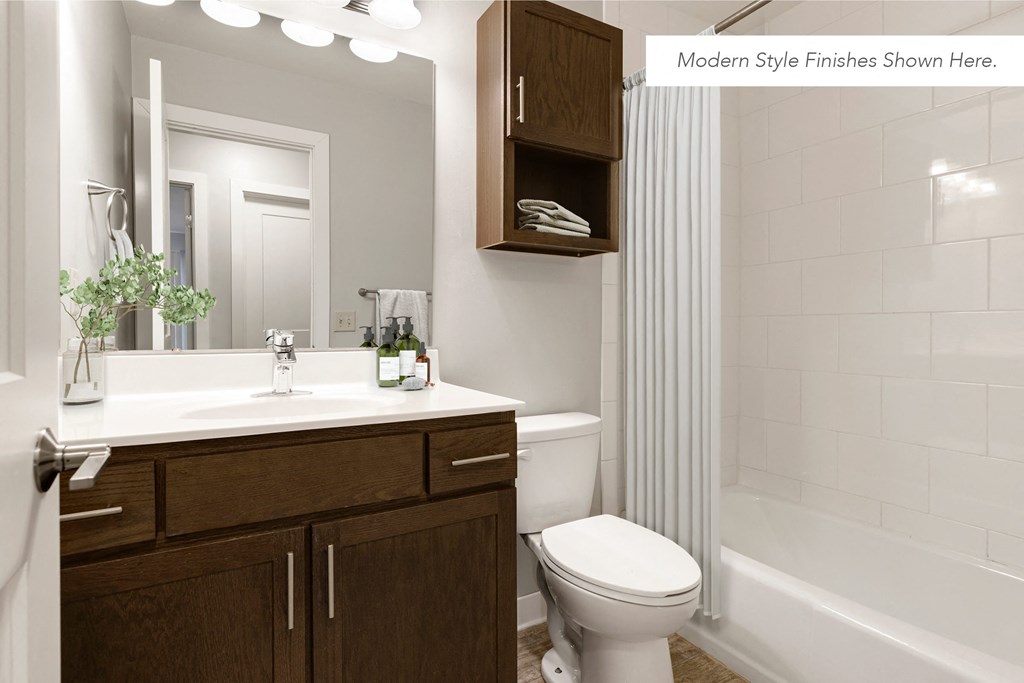 Bathroom at Villages on McKnight, Minnesota