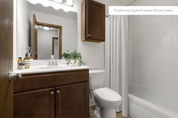 Villages on McKnight Apartments in St. Paul Bathroom - Photo Gallery 12