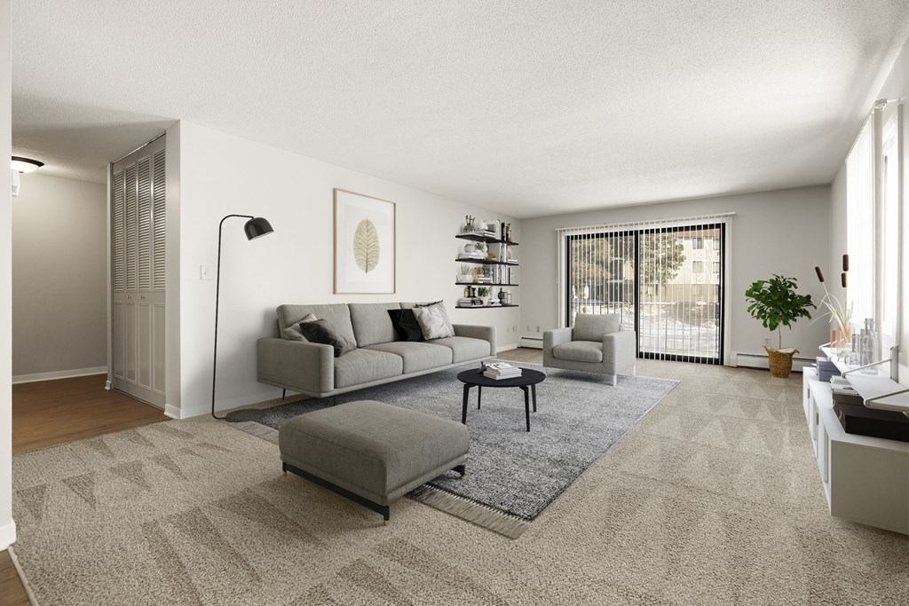 Living Room at Villages on McKnight, St. Paul, MN
