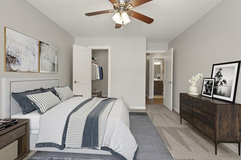 Bedroom at Villages on McKnight, Minnesota, 55119
