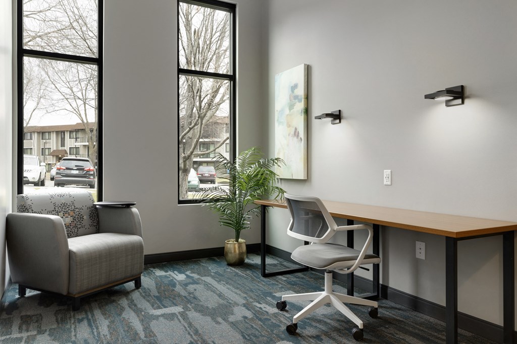 Work station at Villages on McKnight, St. Paul, Minnesota
