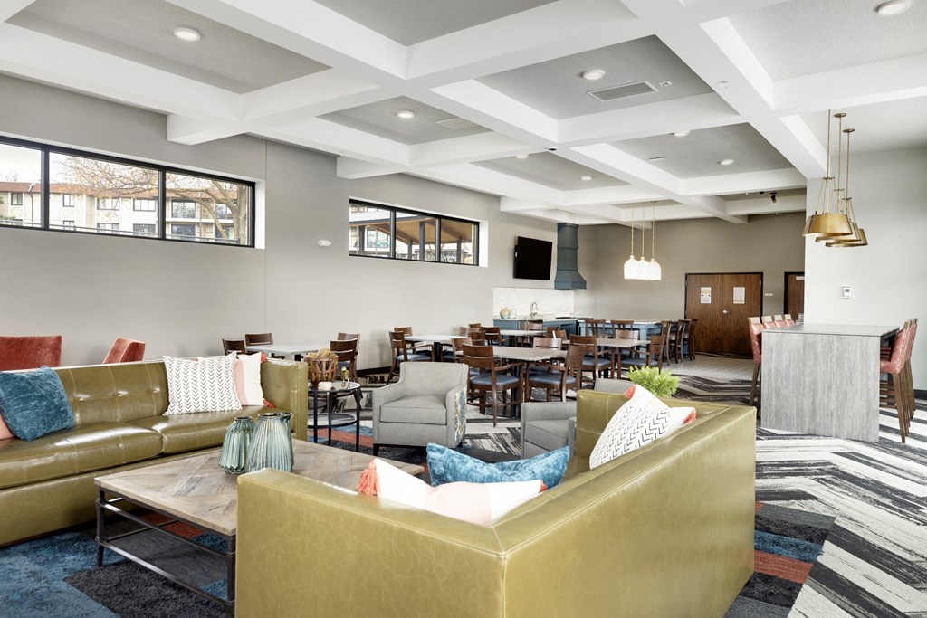 Community spaces at Villages on McKnight, St. Paul