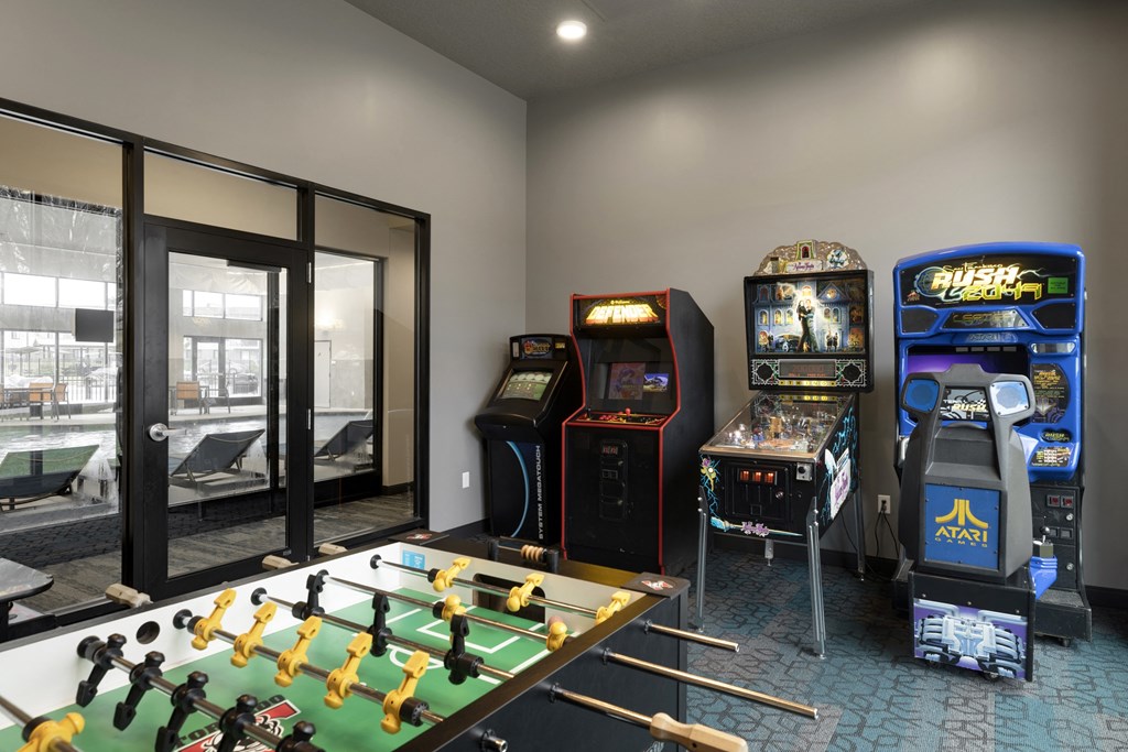 Community Game Room at Villages on McKnight, St. Paul, Minnesota