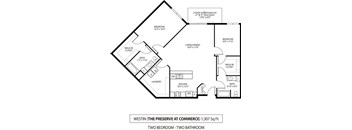 The Preserve at Commerce Apartments in Rogers, MN 2 Bedroom 2 Bath