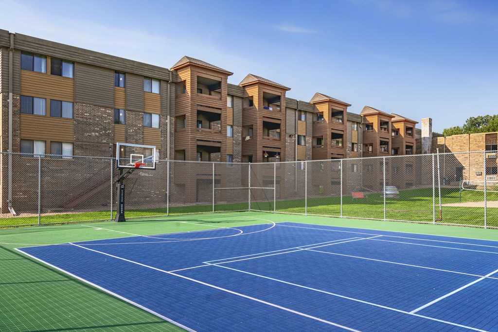 sports court at Willow Creek, Plymouth, 55441