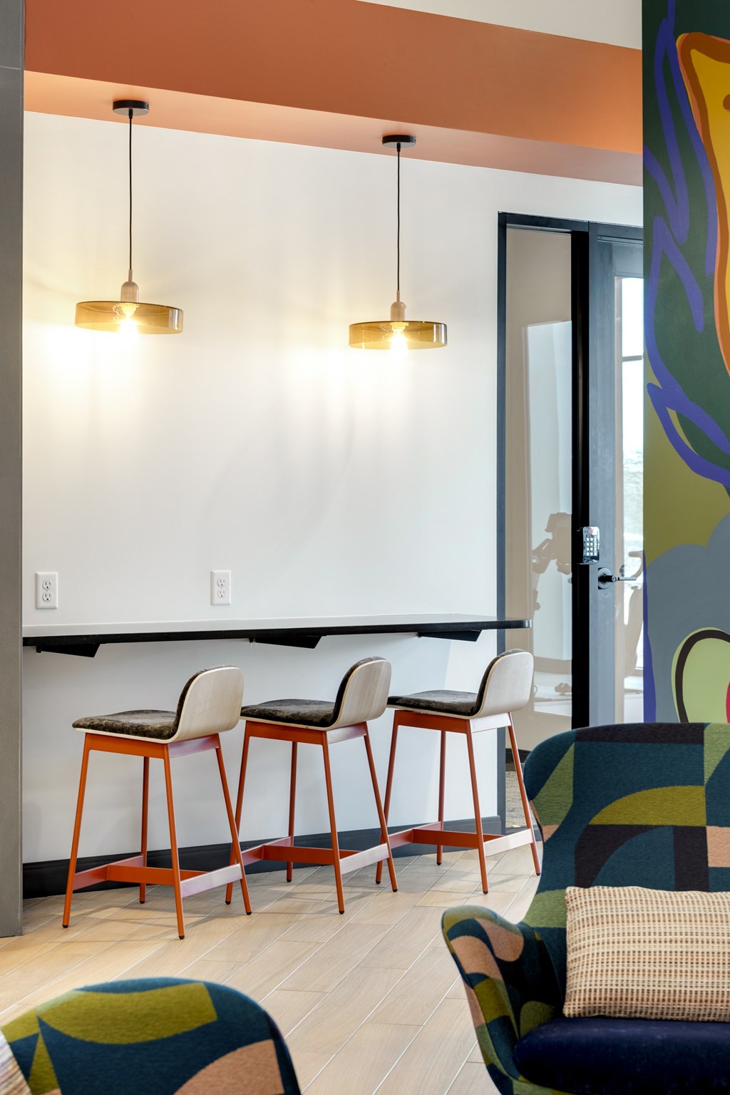 Bar Seating at Zelia on Seven, St Louis Park, Minnesota