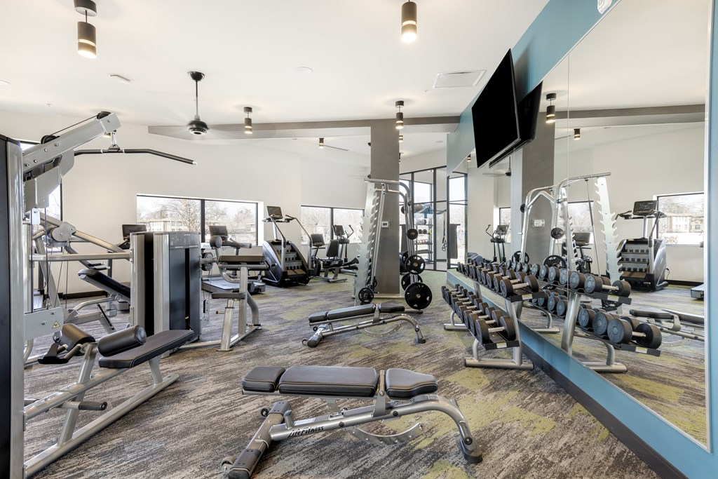 Modern Fitness Center at Zelia on Seven, St Louis Park, 55416