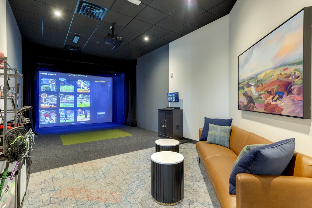 Golf And Game Simulator at Zelia on Seven, Minnesota