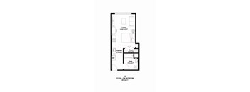 A2 Floor Plan at Zelia on Seven in St. Louis Park, MN 55416