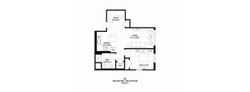 B5 Floor Plan at Zelia on Seven in St. Louis Park, MN 55416