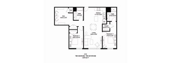 C11 Floor Plan at Zelia on Seven in St. Louis Park, MN 55416