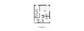 C8 Floor Plan at Zelia on Seven in St. Louis Park, MN 55416