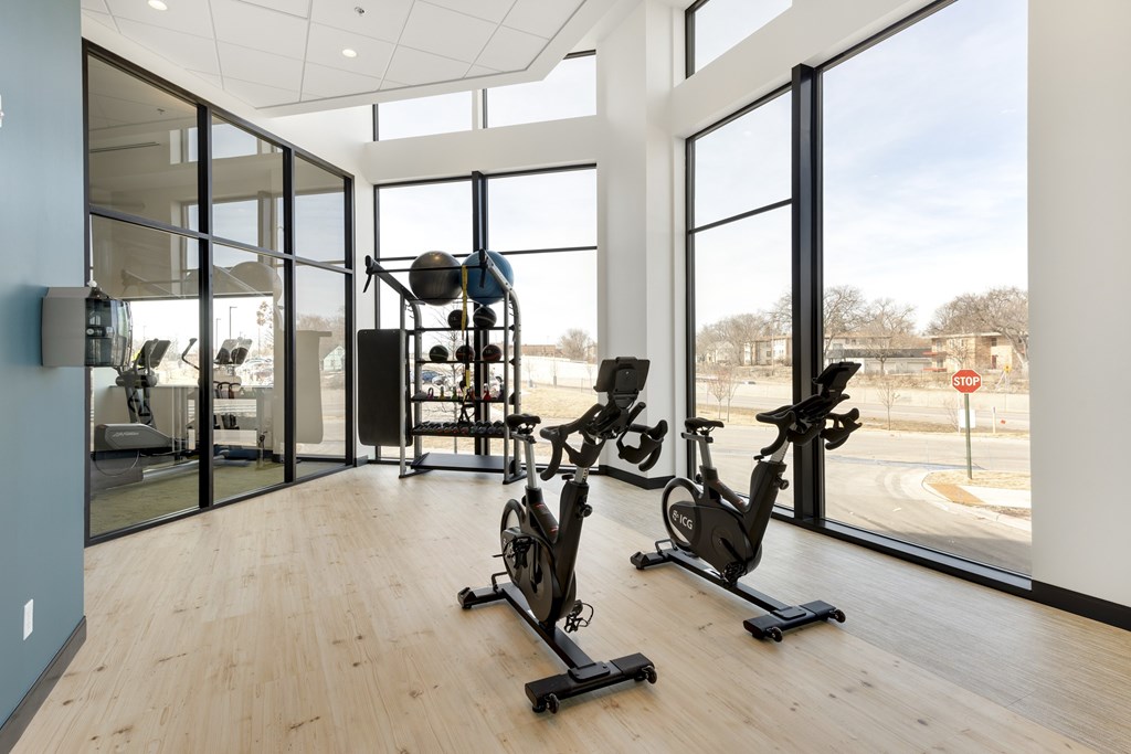 Peloton Bikes at Zelia on Seven, Minnesota, 55416