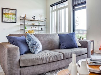 Sofa in living room Sofa in living room at Central Park West, Minnesota, 55416 - Photo Gallery 3