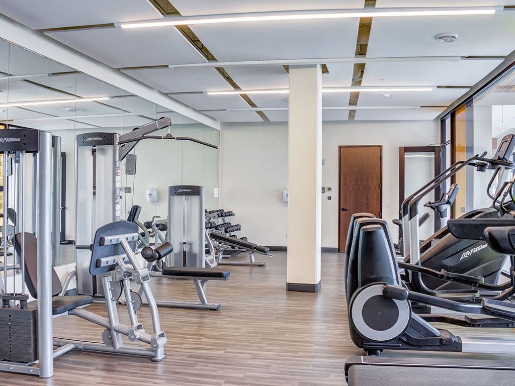 Gym at Central Park West, St. Louis Park, Minnesota