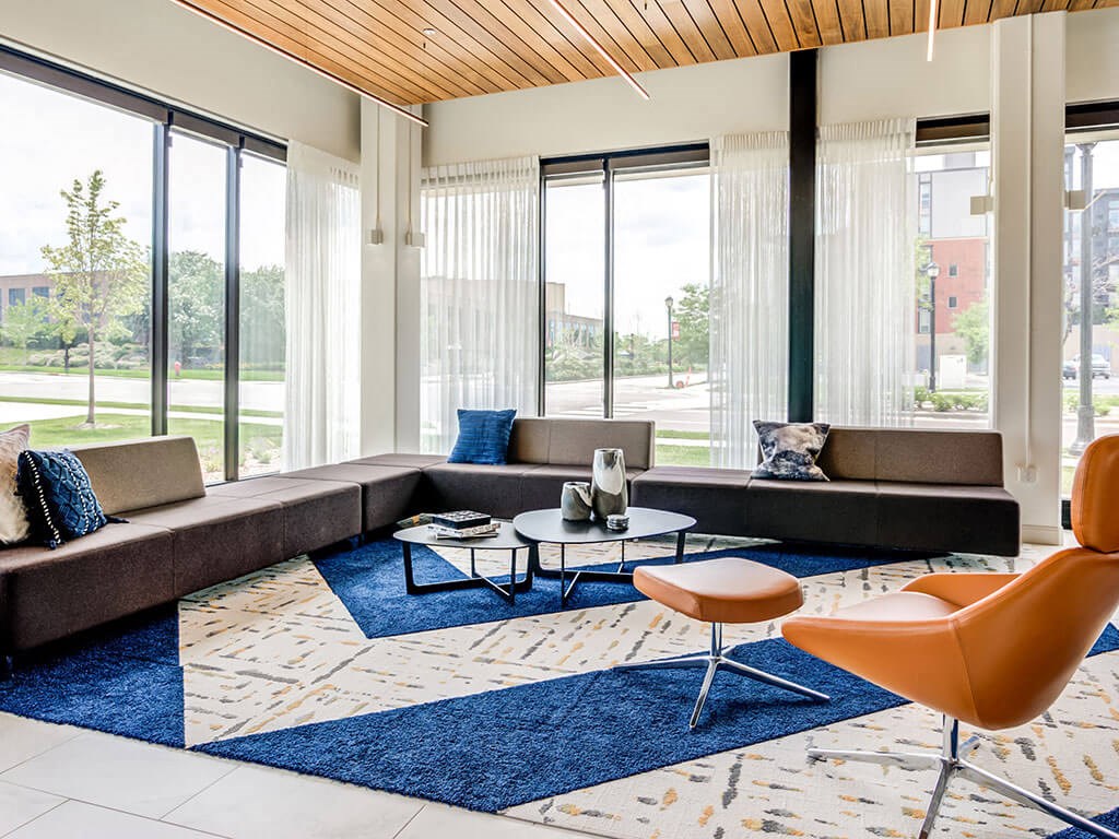 Community Room at Central Park West, St. Louis Park