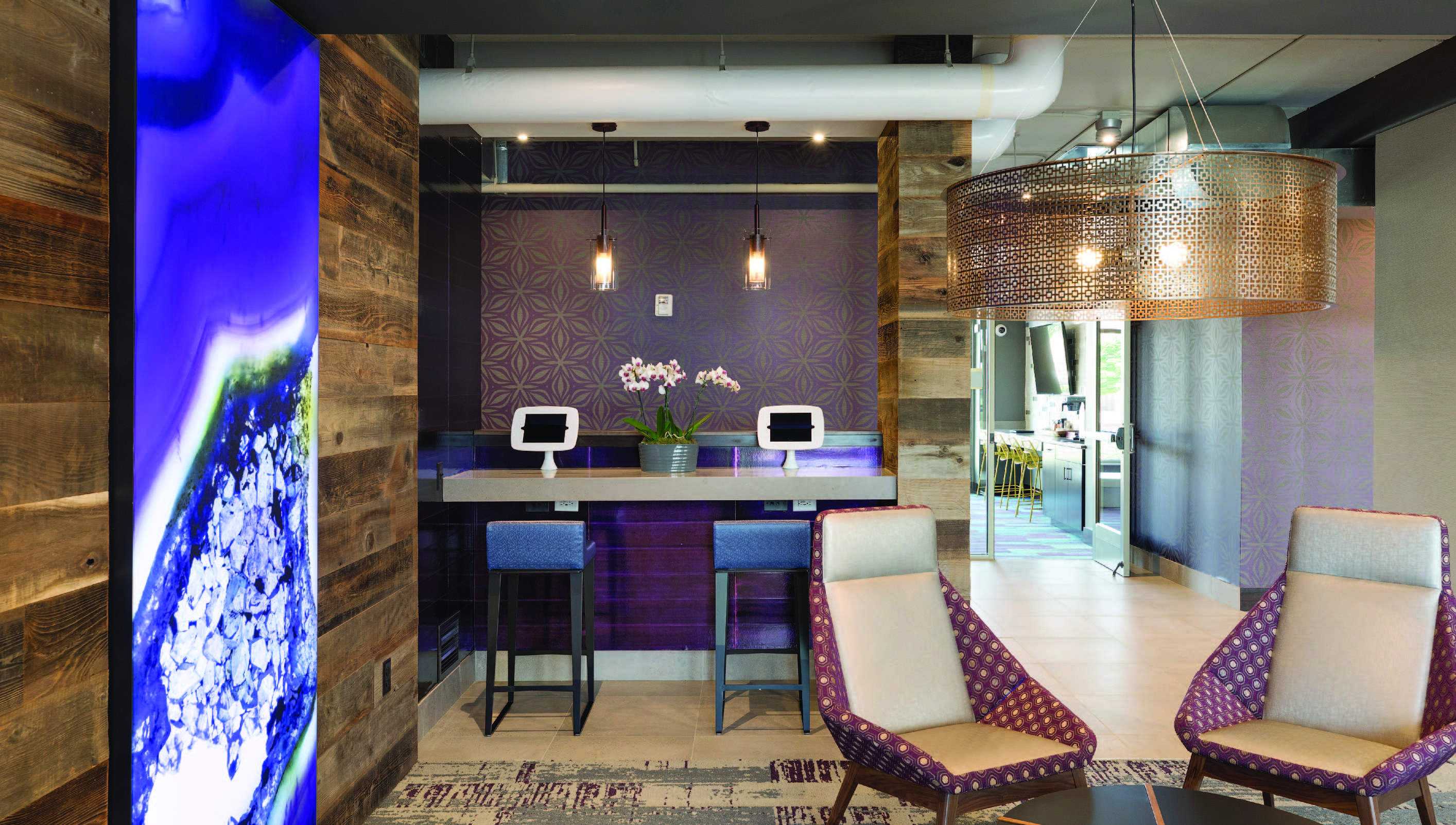 Lobby at Galante at Parkside, Apple Valley, 55124