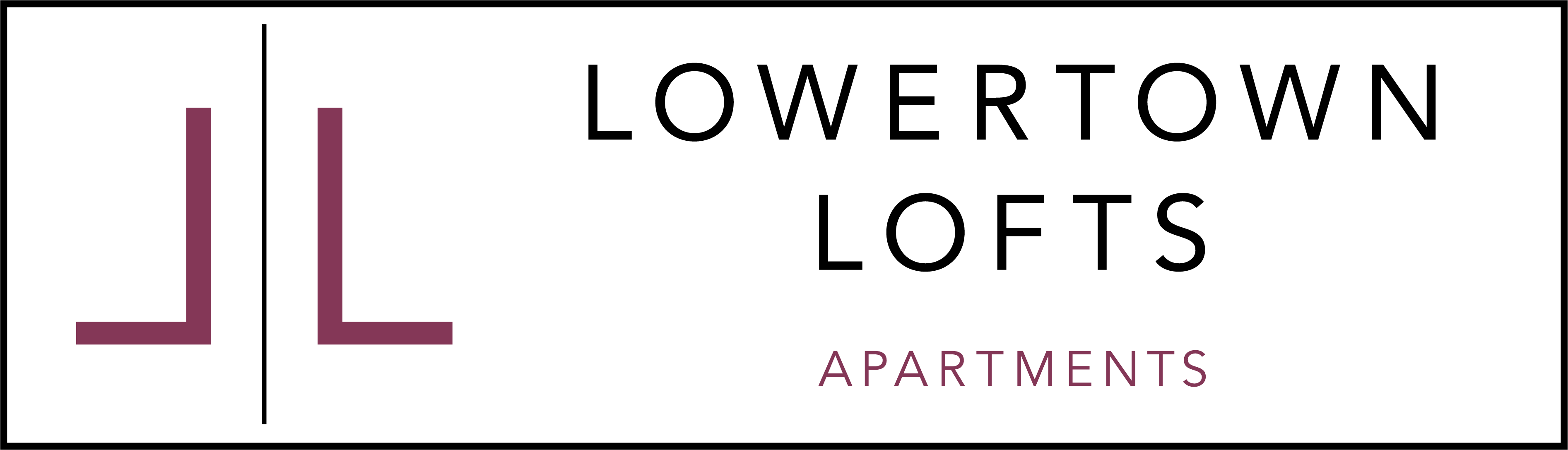 Logo at Lowertown Lofts, St. Paul, MN