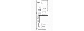 Kellogg Square Allegro Floor Plan at Kellogg Square, Minnesota, 55101