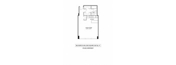 Kellogg Square Apartments in St. Paul, MN Studio Apartment