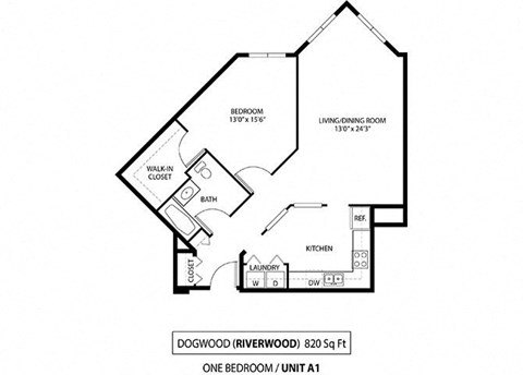 Dogwood floorplan at The Riverwood, Lilydale, 55118