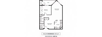 The Riverwood Apartments in Lilydale, MN 1 Bedroom 1 Bath