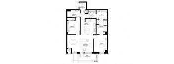 Cottonwood floor plan at Central Park West, Minnesota
