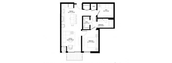 White Oak floor plan at Central Park West, St. Louis Park, 55416