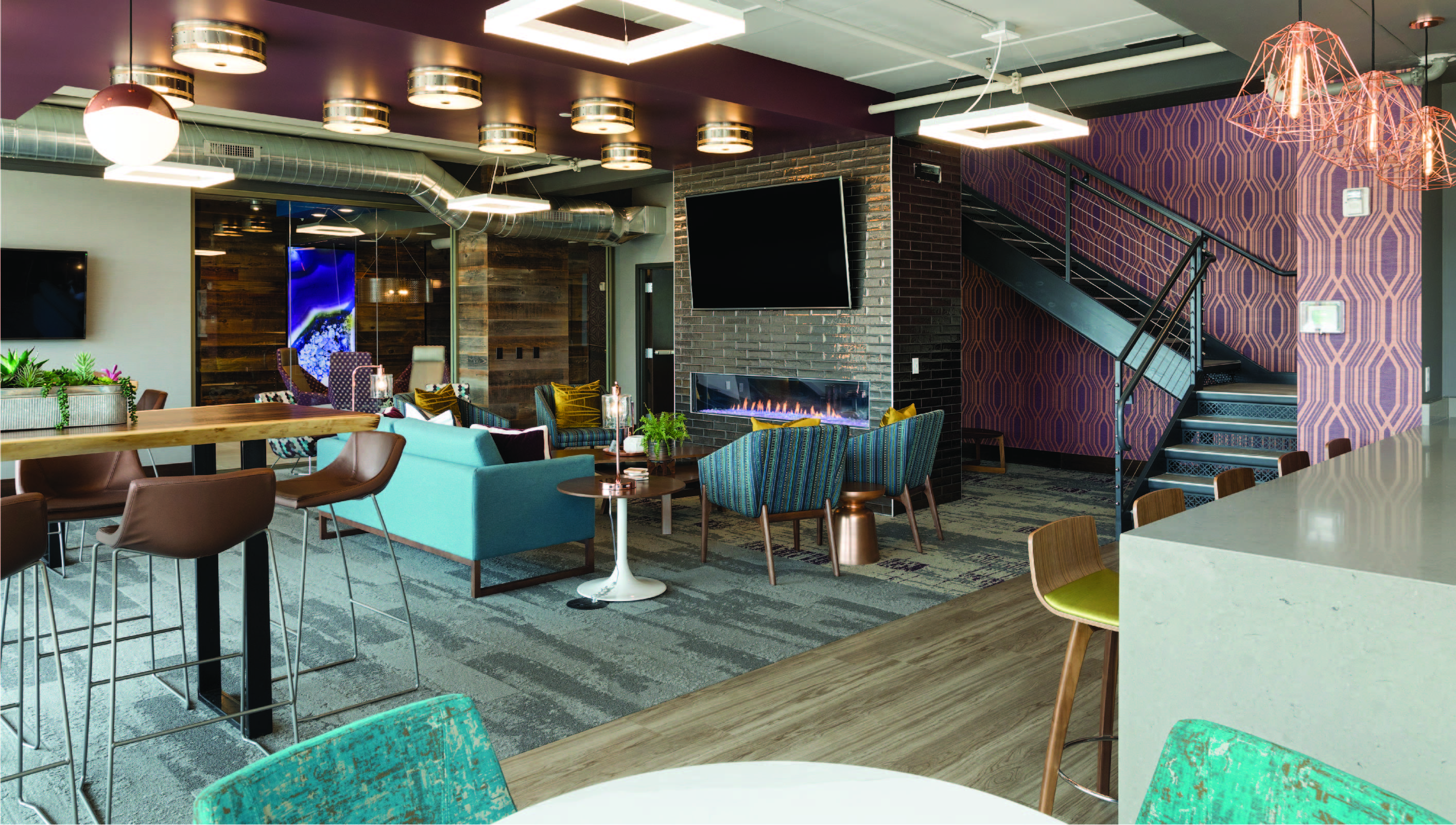 Party Room at Galante at Parkside, Apple Valley