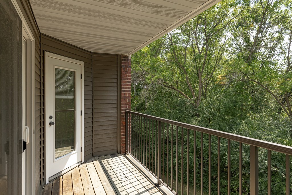 Private Balcony at Regency Woods, Minnesota, 55305