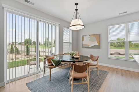 Dining Room at Townhomes at Preserve, Rogers, MN