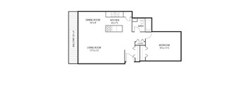 Beach South at the Lake Apartments in Robbinsdale, MN 1 bed 1 bath 