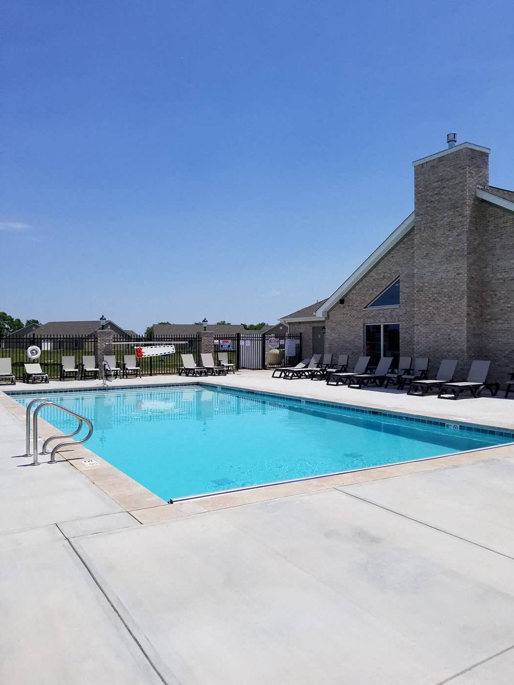 Sparkling Swimming Pool at Regency Preserve Apartments in Avon IN 46123