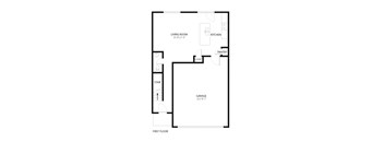 IVY FLOOR PLAN - FIRST FLOOR at Murdock Gardens Apartments, Lafayette, IN 47904