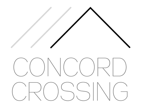 a line drawing of a sign that reads concord crossing at Concord Crossing, Lafayette, IN 47909