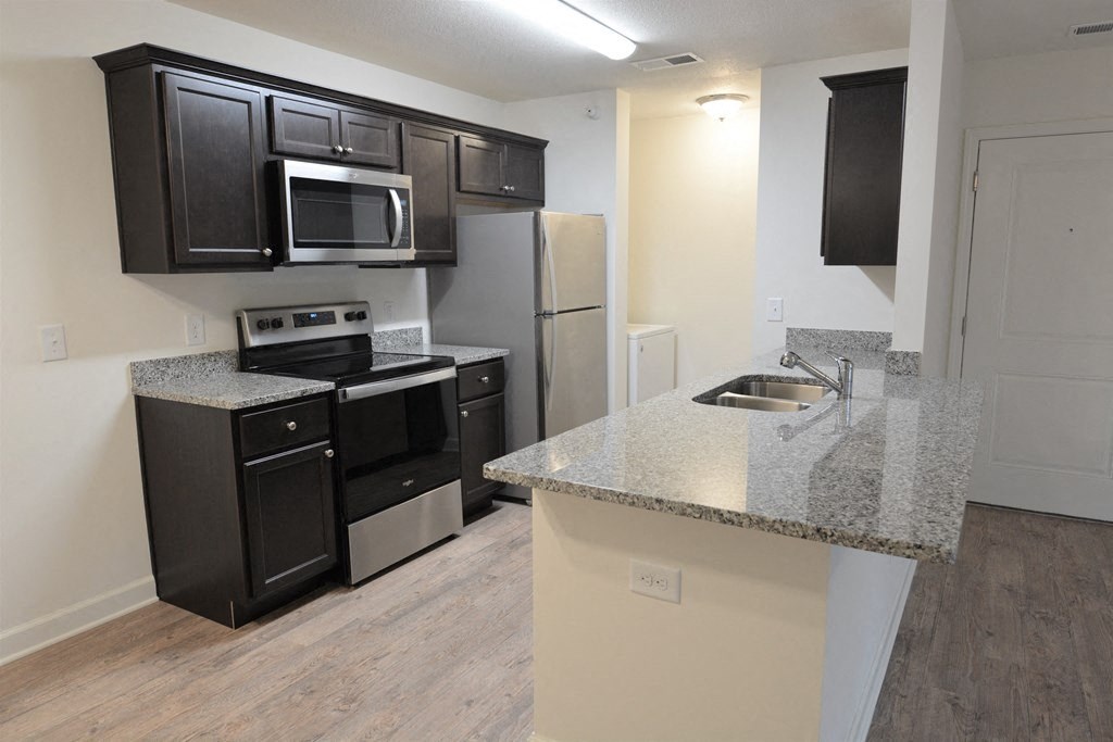 Modern Kitchen at Shenandoah Properties in Lafayette, IN 47905