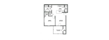 1 bedroom/1 bath at Concord Crossing, Indiana  