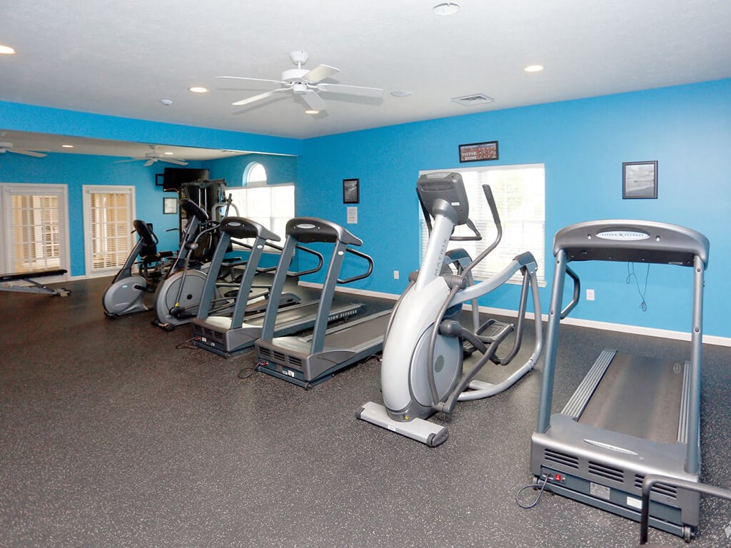 24-Hour Fitness Center  at Hawthorne Properties, Lafayette, IN 47905