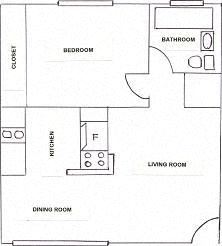 One Bedroom, One Bathroom