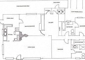 Two Bedroom, Two Bathroom