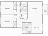 Two Bedroom, One Bathroom