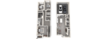 the floor plan of the 2100 sanchez street
