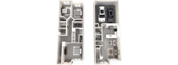the floor plan of the 2100 sanchez street