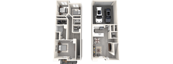 the floor plan of the 2100 sanchez street